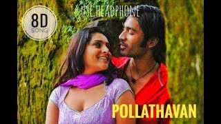 Pollathavan  minnalgal koothadum 8D song  xbass creation [upl. by Gee]