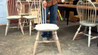 Windsor Chair Building Process by Doucette and Wolfe Furniture Makers Windsor Chair Making [upl. by Codi112]