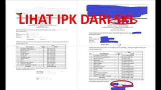 Cara menghitung nilai IPKGPA siswa lulusan SMKSMA dari SKL dan Ijazah [upl. by Essinger]