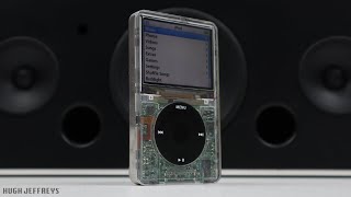 Custom Transparent iPod Classic 5th Gen  256GB SSD amp quotNokia Battery lifequot [upl. by Larry]