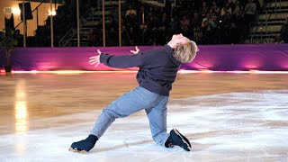 Ilia Malinin 2024 World Champion performs to quotHopequot by NF at Gold on Ice [upl. by Iclehc817]