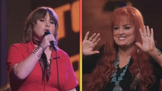 The Voice Ruby Leigh STUNS Reba McEntire and Wynonna Judd With Blue [upl. by Winikka]