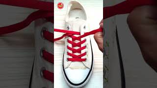 Shoelace Design How To Tie Shoelaces Shoes Lace Styles Shoelaces Shorts [upl. by Vite61]