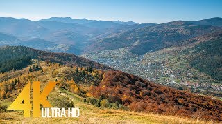 Autumn in the Ukrainian Carpathians  4K Nature Documentary Film  Part 1 [upl. by Sinaj701]