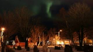 Noc Polarna  Zorza  aurora borealis [upl. by Ahsekat]