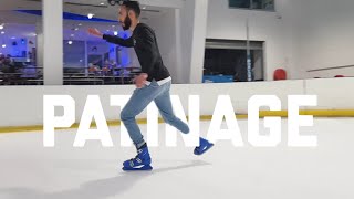 التزلج على الجليد في المغرب⛸🇲🇦ميغا مول الرباط Patinoire mega mall Rabat 🏒 [upl. by Novaelc585]