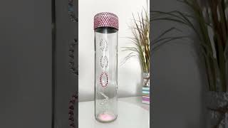 Voss pink glass water bottle [upl. by Ardnazil]