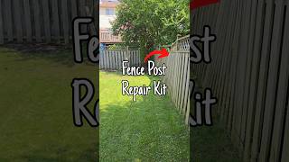 Easy Way To Fix A Leaning Fence Post [upl. by Faruq966]