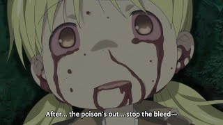 Made in Abyss tragic and gore scenes 1  メイド・イン・アビスの悲劇的で残忍なシーン1 [upl. by Nuri]