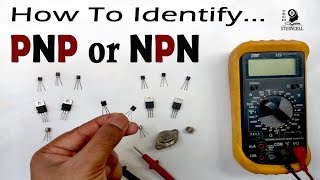 How to Identify PNP or NPN Transistor [upl. by Nilrak456]