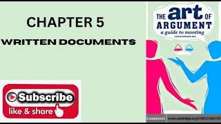 Chapter 5 Written Documents [upl. by Nero450]