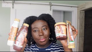 Wash Day with Garnier Fructis Curl restoring Hair Treat [upl. by Jozef]