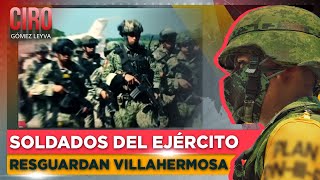 Soldados del Ejército llegaron a Villahermosa tras ola de asaltos a comercios  Ciro [upl. by Llewej]