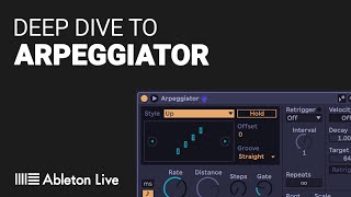 A guide to ARPEGGIATOR midi device from ABLETON  tutorial guide [upl. by Yvon]