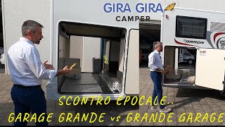 Camper Roller Team Kronos 290 M e Elnagh Baron 26 lo scontro finale dei garage Camperlife Motocross [upl. by Sirmons]