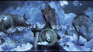 Dark Souls III  Champions Gravetender and Gravetender Greatwolf DLC GAMEPLAY [upl. by Yenittirb769]