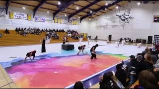 Will C Wood Armijo Winter Guard Completion 2023 “The War Between Two Worlds” [upl. by Yortal57]