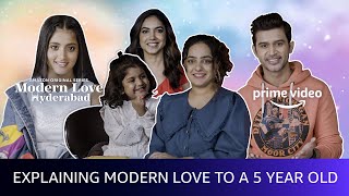 What Is Modern Love  Explaining To A 5 Year Old Kid  Amazon Prime Video [upl. by Gwenni165]