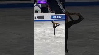 Donovan Carrillo MEX 2024 ISU Worlds  he is GOLD to me worldfigure iceskating shorts [upl. by Enyr890]