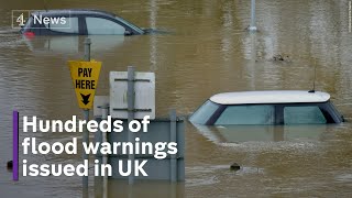 Weather chaos More than 1000 UK homes flooded [upl. by Hayarahs]