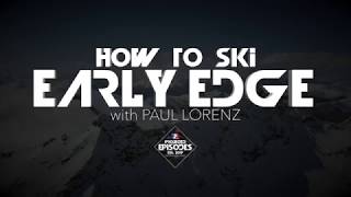 HOW TO SKI Early Edge TEASER [upl. by Odragde]