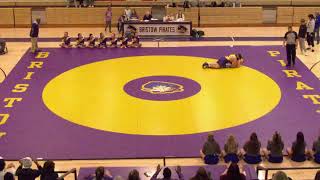 Bristow High School vs Berryhill High School Mens Varsity Wrestling [upl. by Frerichs]