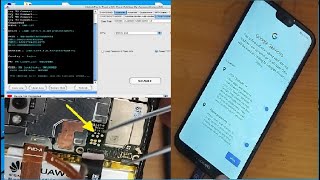 huawei p20 lite anelx1 frp bypass  with Test point By halabtech [upl. by Hortensa91]