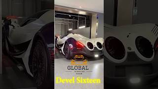 Devel Sixteen  SuperCar 🤑😎🤩supercars superrich luxurycars richlifestyle [upl. by Sirah]