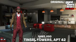 Grand Theft Auto V Tinsel Towers Apartment 42  492000  Amazing View for a Cheap Price Wow [upl. by Gatian611]