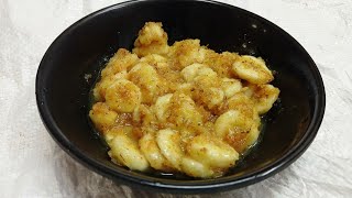 Ripe Banana Recipe Under 5 Minutes  पाके हुए केले की आसान रेसिपी  dessert ripebananarecipe [upl. by Isle]