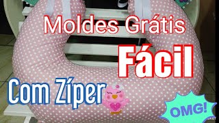 DIY Almofada de Amamentação moldes gratuitos [upl. by Oiramd355]