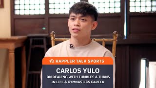 EXCLUSIVE Rappler Talk Sports Carlos Yulo on dealing with tumbles turns in life amp career [upl. by Aneeuqal962]