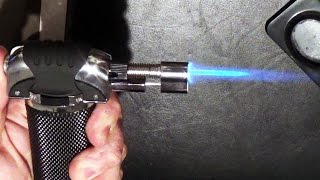 CDC GF851 Micro Butane Gas Torch Lighter [upl. by Einhorn]