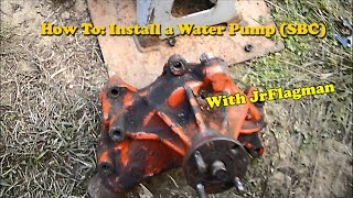 How To Replace a Water Pump SmallBlock Chevy [upl. by Goldin]