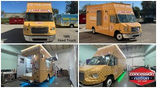 The Food Depot Truck  18ft Waffle Truck  Concession Nation Inc [upl. by Belda740]