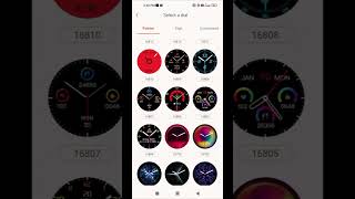 RDFIT app budget cool gadget android smart watch bonus dials menu review [upl. by Ilwain]