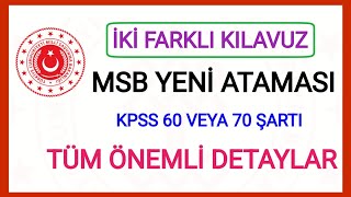 YENİ İKİ ATAMA KARARI✅MSB İKİ FARKLI PERSONEL ATAMASI✅ SÖZLEŞMELİ ER VE SUBAY ALIMI BAŞVURU DETAYI✅ [upl. by Aissirac]