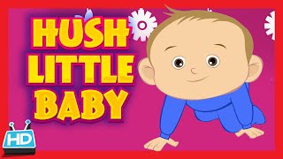 HUSH LITTLE BABY Lullaby Song  LULLABY with LYRICS [upl. by Eilyak673]