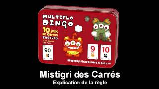 Multiplo Dingo  Mistigri des carrés explication de la règle [upl. by Atikim]