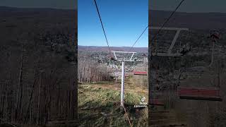 Gondola to top Saint Sauveur Quebec [upl. by Annaehs259]