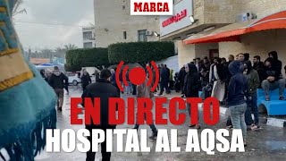 Conflicto en GAZA I Directo desde el hospital de ALBALAH  Skyline GAZA [upl. by Emse]