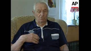 APTN interview with Hitlers guard on anniversary of Berlin fall [upl. by Seen]