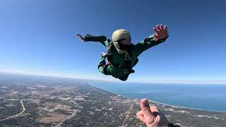 Aaron L4  Skydive Windy City Chicago [upl. by Bridget]