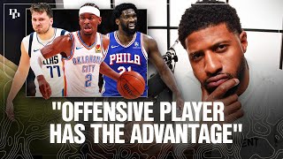 Paul George On Why Its Nearly Impossible to Play Defense in the NBA Right Now [upl. by Iemaj233]