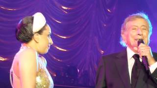 Lady Gaga Ft Tony Bennett I Cant Give You Anything But Love Live in Brussels [upl. by Nylhsa]