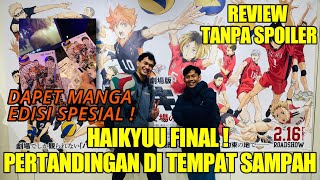 REVIEW NONTON HAIKYUU MOVIE KARASUNO VS NEKOMA  REACTION SETELAH NONTON [upl. by Yessydo]