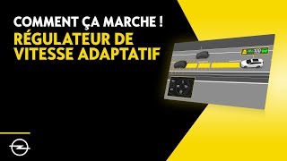 Régulateur de vitesse adaptatif  Comment ça marche [upl. by Sianna232]