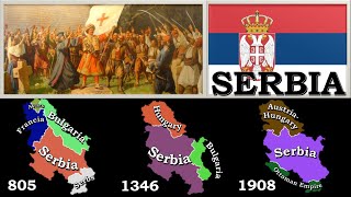 History of Serbia since 61 BC  Every Year [upl. by Yddet]