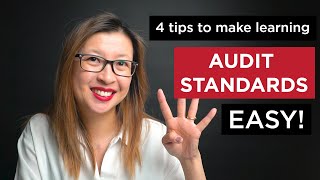 How to learn the auditing standards EASILY 4 top tips [upl. by Ytsur]