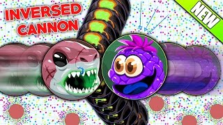 NEW TRICK  INVINCIBLE ULTRA INVERSE CANNON SPLIT  INTENSE UNCUT Agario [upl. by Gennie]